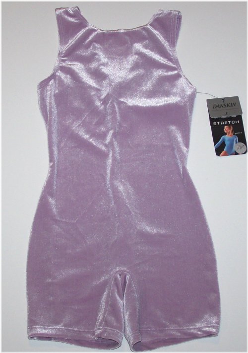 Lilac Velvet Dance Bodysuit