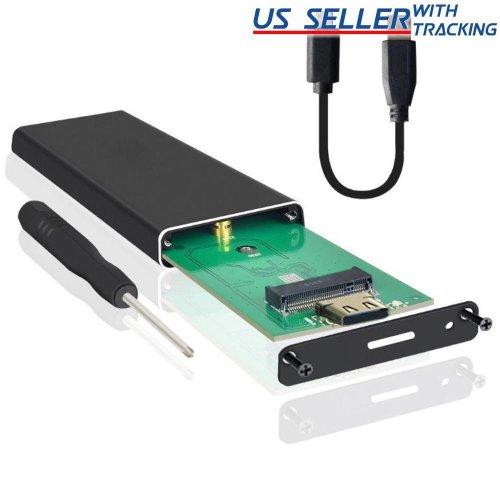 Celerity Case: M.2 SSD to USB 3.1 Type C External Enclosure with UASP