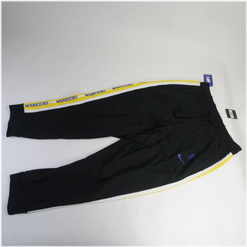 Warriors Black/Gold Nike Sweatpants