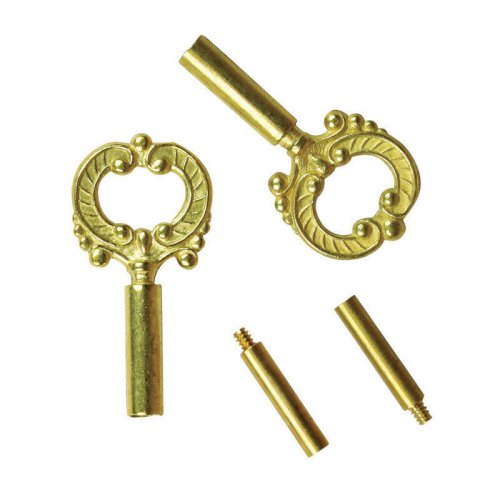 Brass Finish Lamp Socket Key