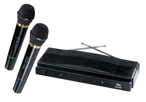 Dynamic Duo Karaoke Microphone Set