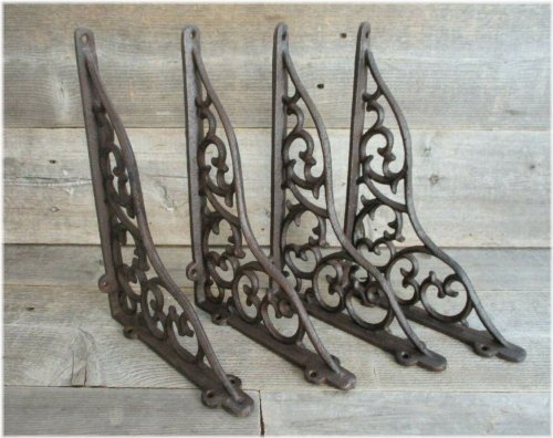 Vine Garden Corbel Wall Brackets Set