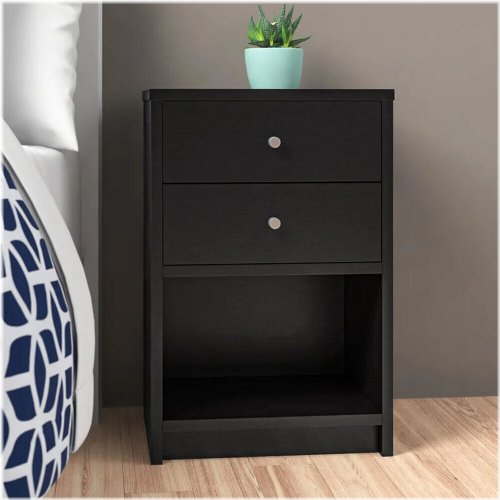 Blackwood 2-Drawer Bedside Cabinet