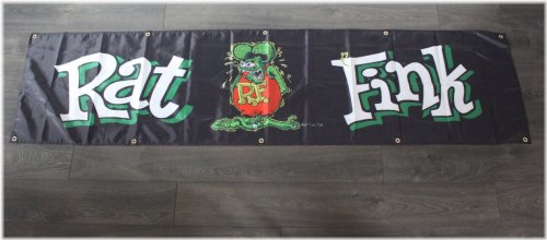 Rat Fink Speed Shop Banner