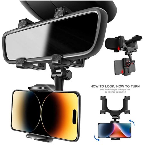 FlexiGrip Mirror Mount for Mobile Phones