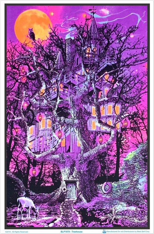 Enchanted Forest Glow Print