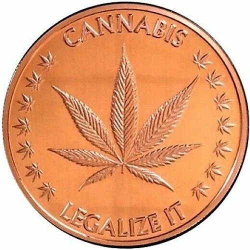 Copper Round - Legalized Cannabis Design