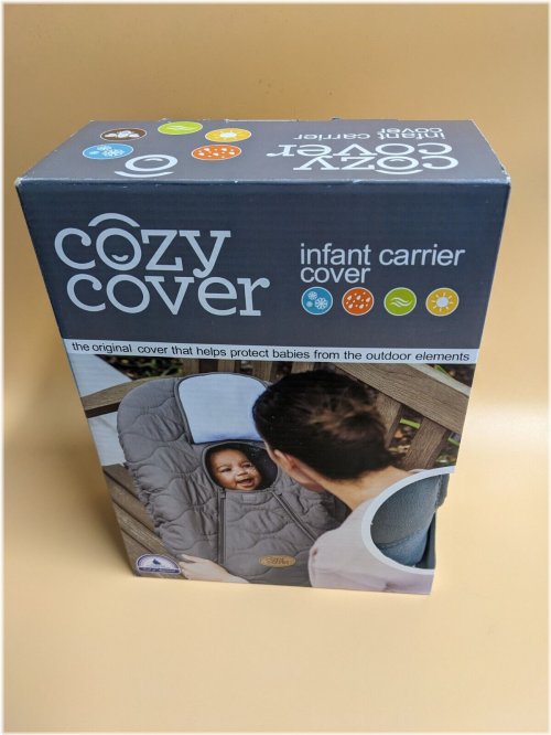 SnugRide Infant Carrier Wrap - Secure Car Seat Blanket - Gray Quilt