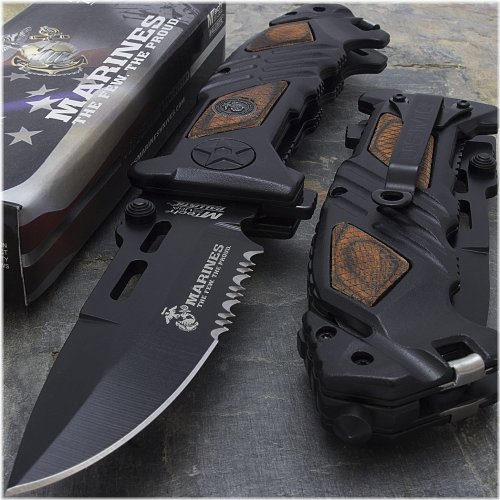 MarineTech Spring Assist Folding Knife