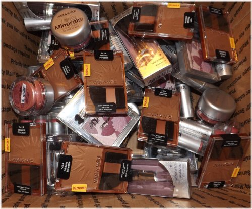 Rainbow Beauty Collection - 50 piece Wholesale Makeup Lot