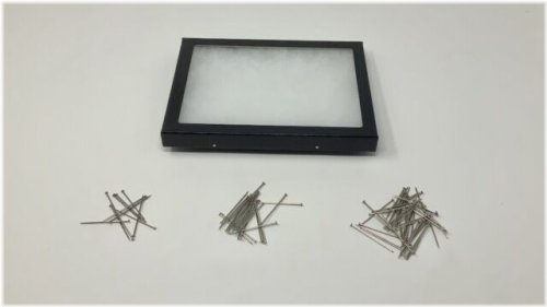 Universal Metal Pin Set for Riker Display Cases