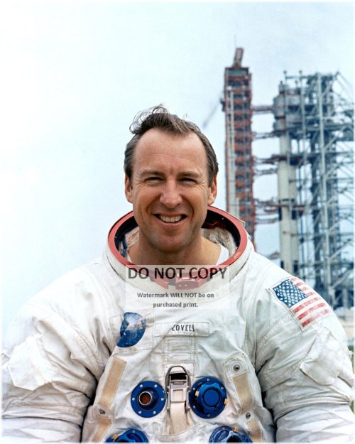 Apollo 13 Astronaut Jim Lovell's NASA Photo Print (8x10)