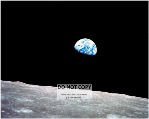 Apollo 8 Earthrise Photo (AB-137)