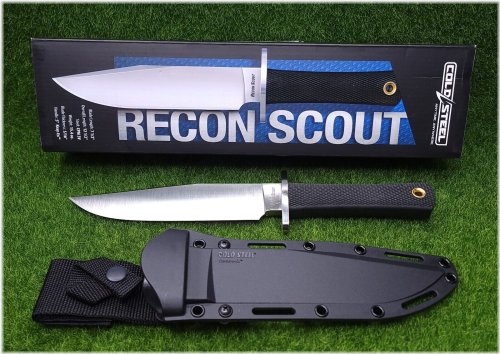 Scout Clippoint Hunting Knife - 7.5" Blade with Sheath