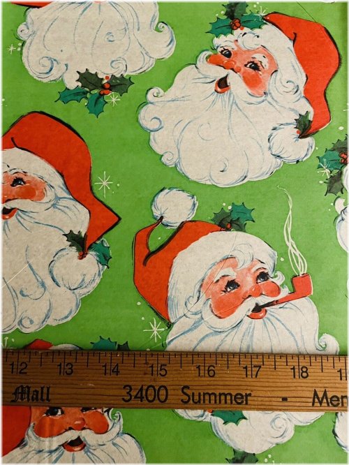 Retro Holiday Delight Wrapping Paper Collection