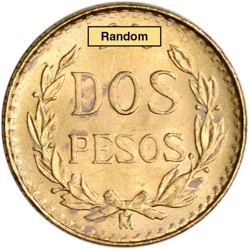 Golden Treasures of Mexico: XF/AU 2 Pesos Coins (Random Date