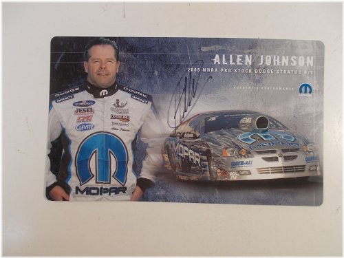 NHRA Legends Autographed Memorabilia