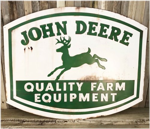 Rustic Tractor Farm Sign