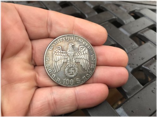 Winter Relief Donation Commemorative Coin - WWII era