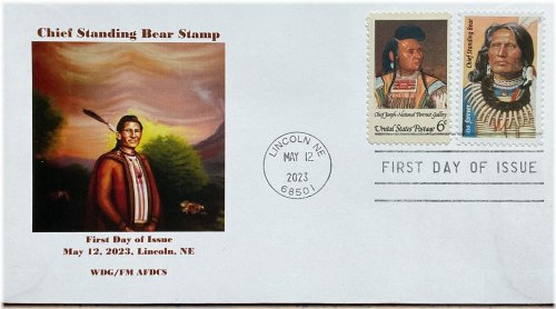 Native American Leaders Commemorative First Day Covers