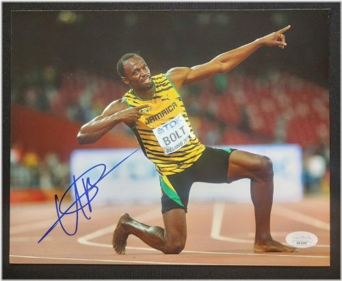 Olympic Legend Usain Bolt Signed Memorabilia
