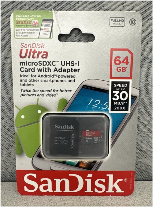 SwiftStore 64GB Micro Memory Card