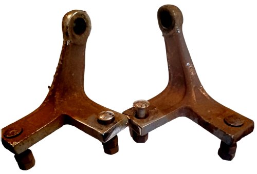 Classic Koken Footrest Base Brackets Set