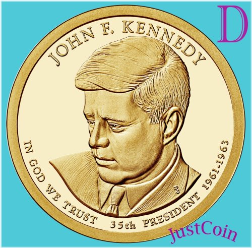 Kennedy Mint Roll Uncirculated Presidential Dollar