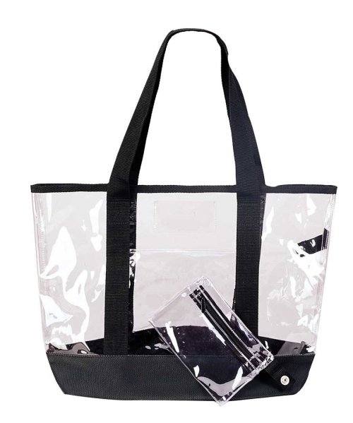 Clear Travel Tote - Large Size