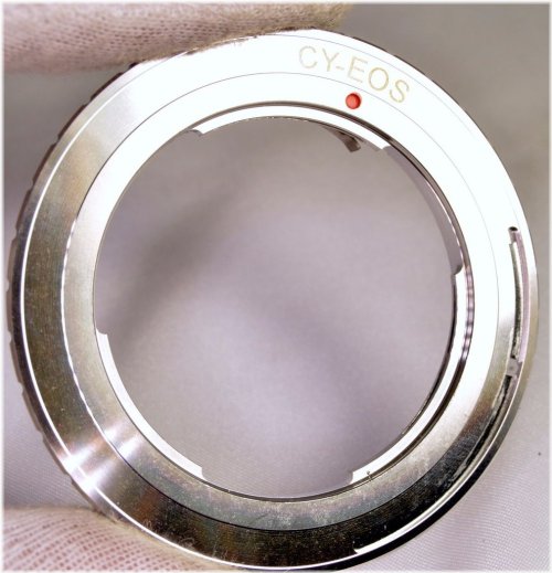 Yashica Contax to Canon Lens Mount Adapter Ring