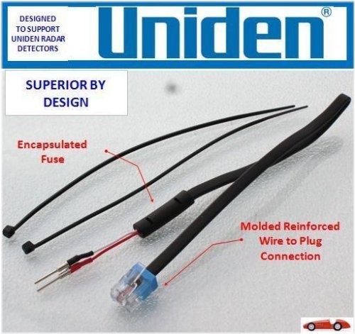 MirrorMate Radar Detector Power Cord by Uniden