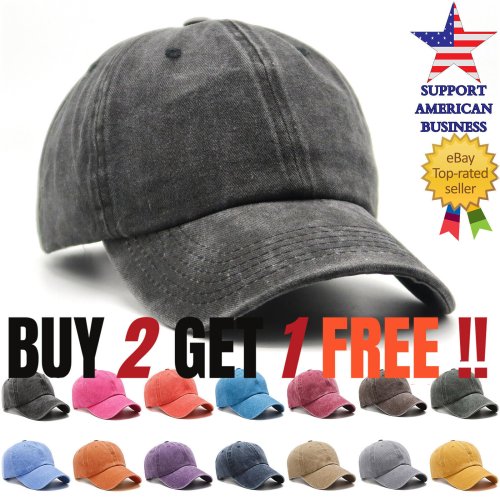 Cotton Washed Adjustable Cap