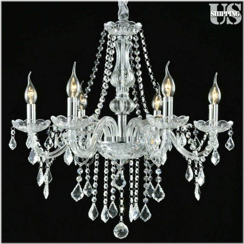 Crystal Glow Chandelier