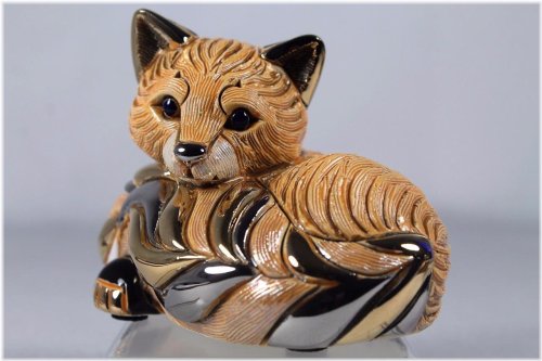 Countryside Fox Family Figurine