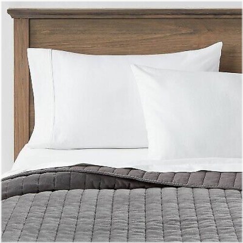 Charcoal Velvet Channel Stitch Quilt