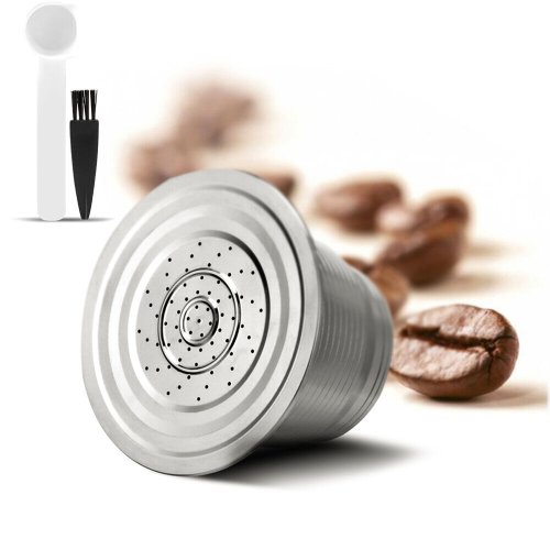 RefineBrew Stainless Steel Nespresso Pod for a Sustainable Coffee Experience