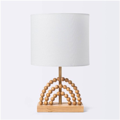 Rainbow Wood Table Lamp