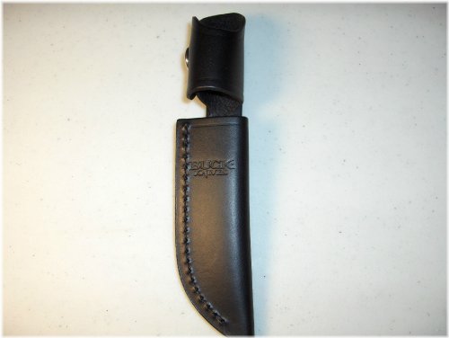 Buck Woodsman Leather Sheath