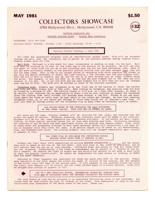 Comic Connoisseur's Corner