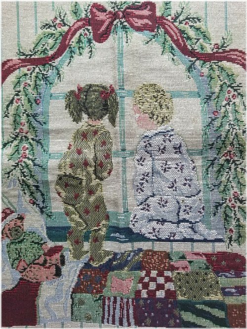 Winter Wonderland Tapestry Pillow Cover