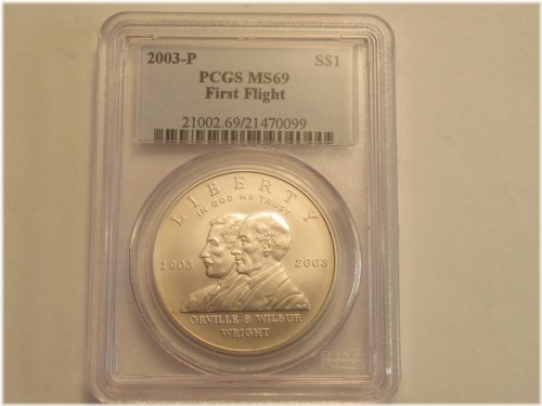 First Flight Silver Dollar