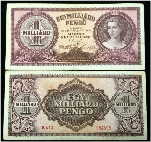 Hungarian Circulated Banknote from 1946 - A Piece of World Paper Money History