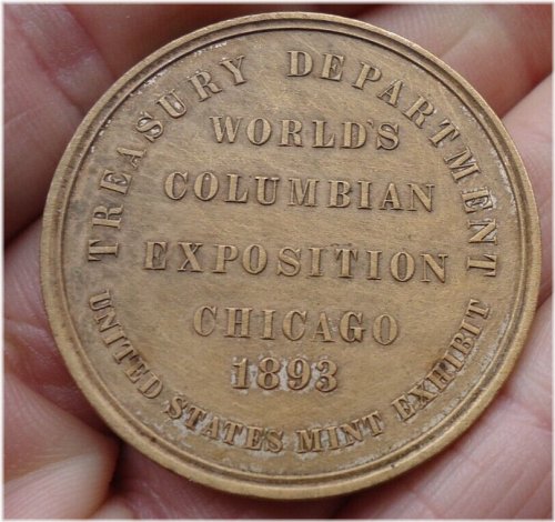 Columbian Exposition Commemorative Medal