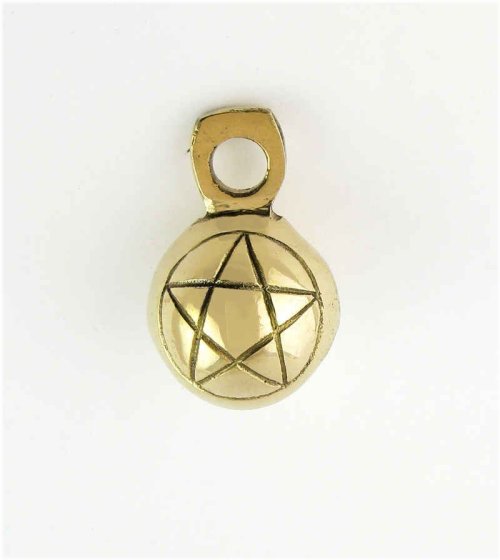 Golden Witch's Pentagram Bell