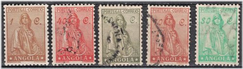 Ceres Stamp Collection from Angola (1932-1946)