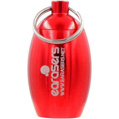 Red Portable Case for Earasers Ear Plugs