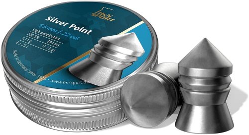 Silver Point Air Gun Pellets by Haendler & Natermann H&N