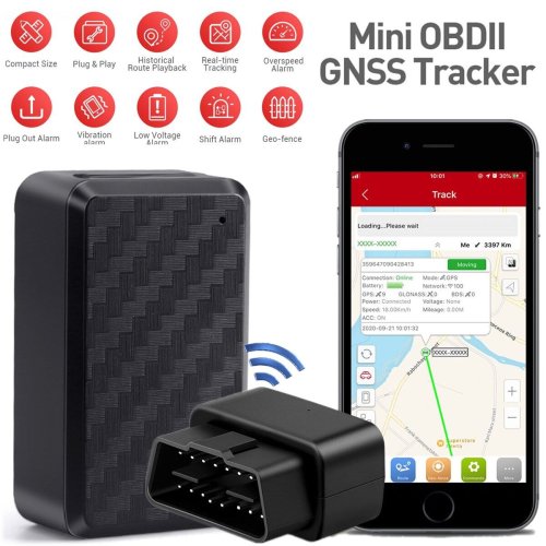 Real-Time Vehicle Locator: OBD2 GPS Tracking Device