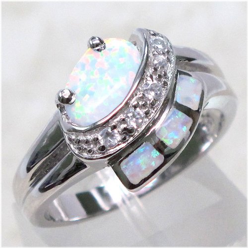 Opal Elegance Ring
