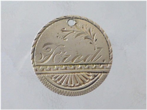 Seated Liberty Dime Love Charm